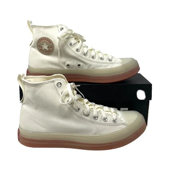 Converse Chuck Taylor CX Explore Hi Skate Shoe Men Sneakers Egret Canvas A02810C - Picture 5 of 7
